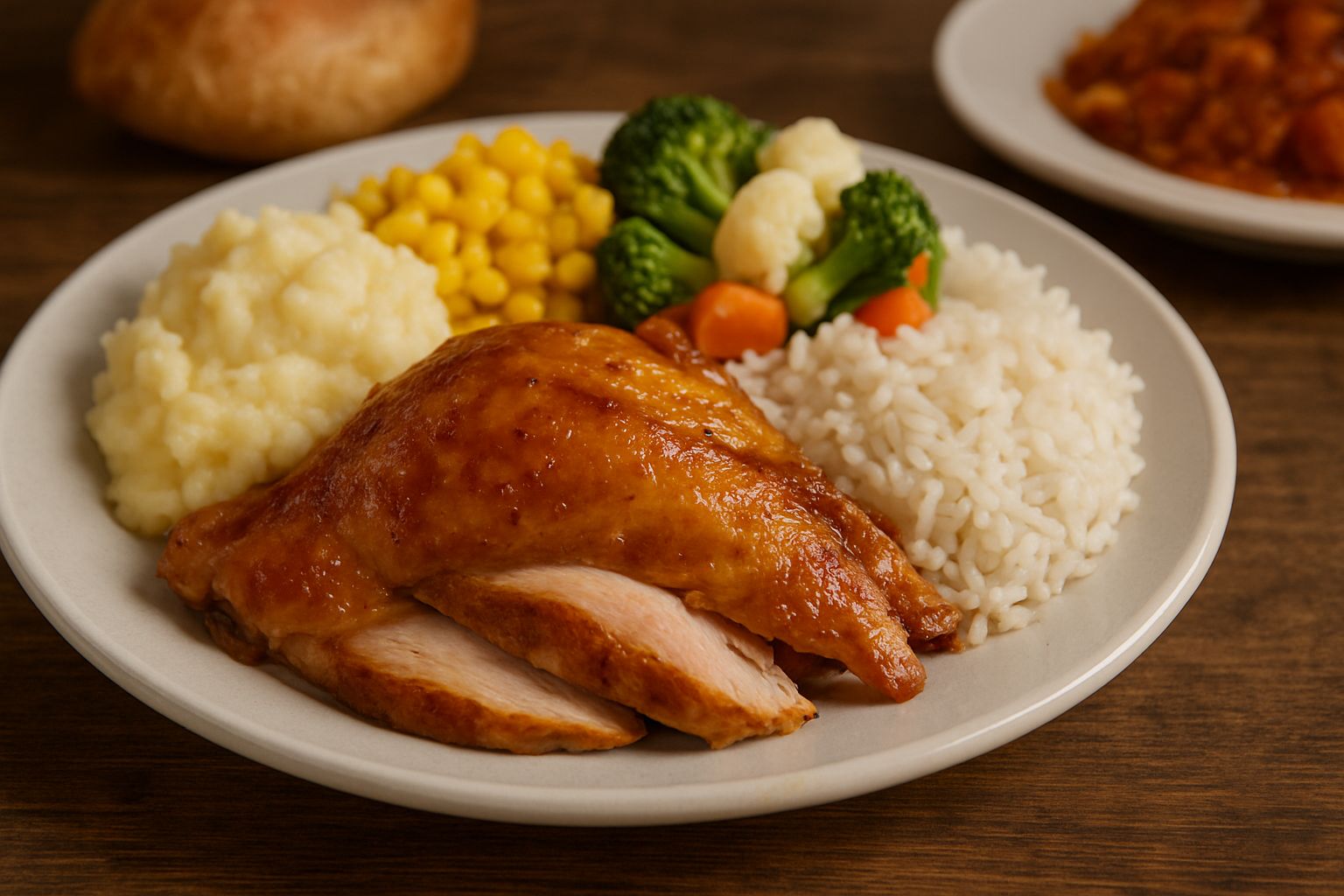 Imagen de comedor en faena minera